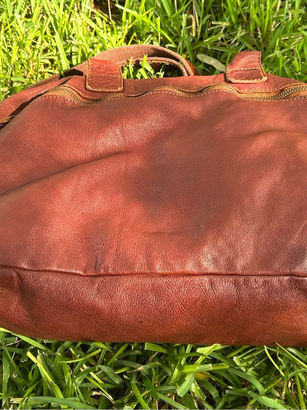 Vintage Leather Cowboys Bag Bag - Picture 4 of 7